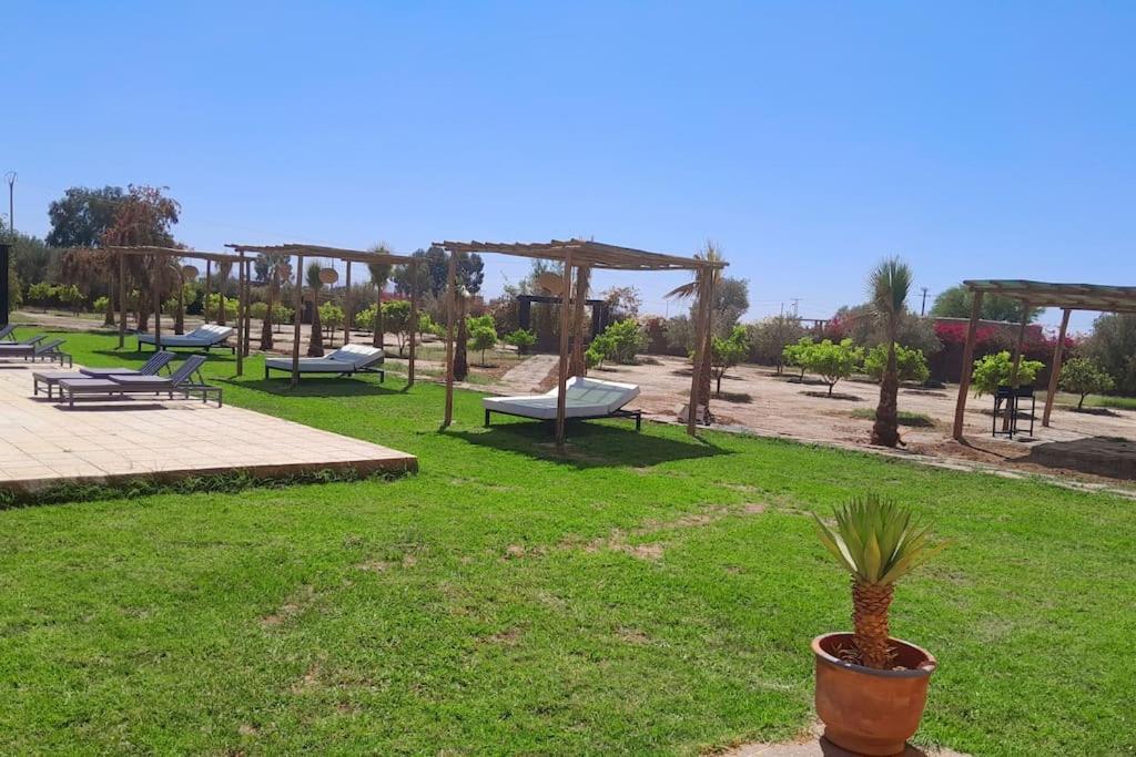 Villa Agora, Villa A La Campagne Proche Marrakech Sidi Abdallah Ghiat エクステリア 写真