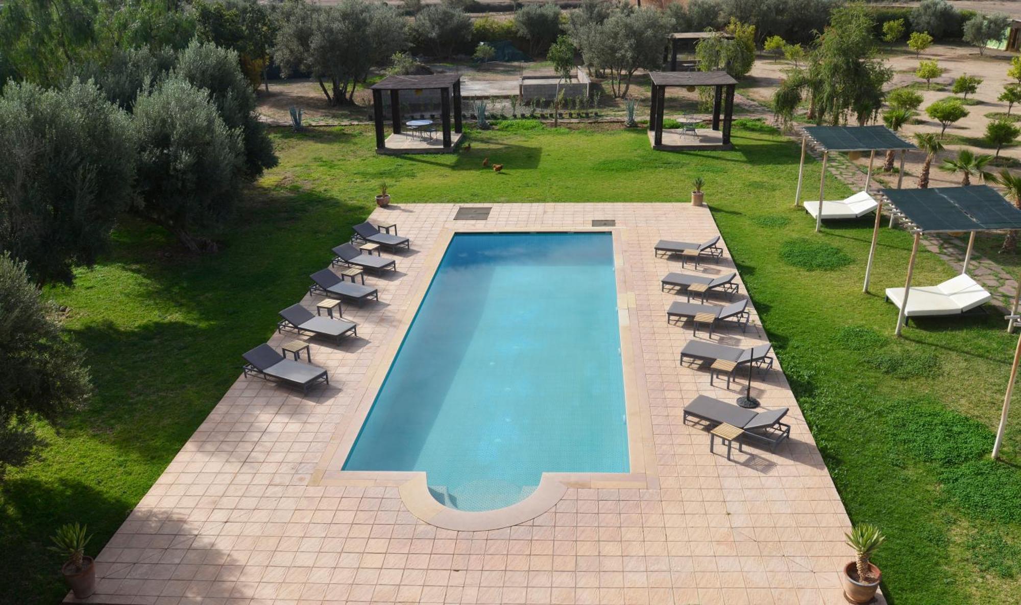 Villa Agora, Villa A La Campagne Proche Marrakech Sidi Abdallah Ghiat エクステリア 写真